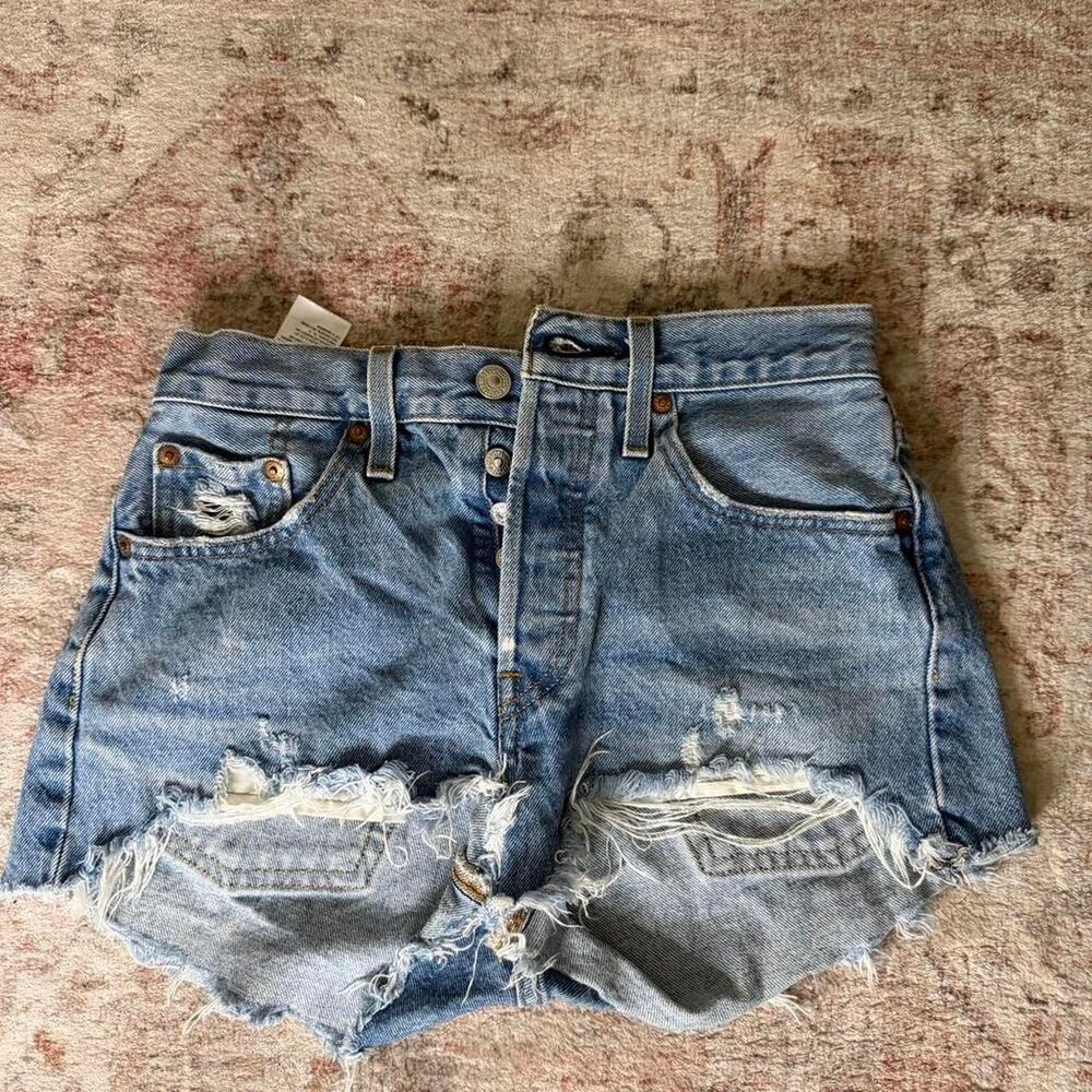 Levi-s Women's Blue Shorts
